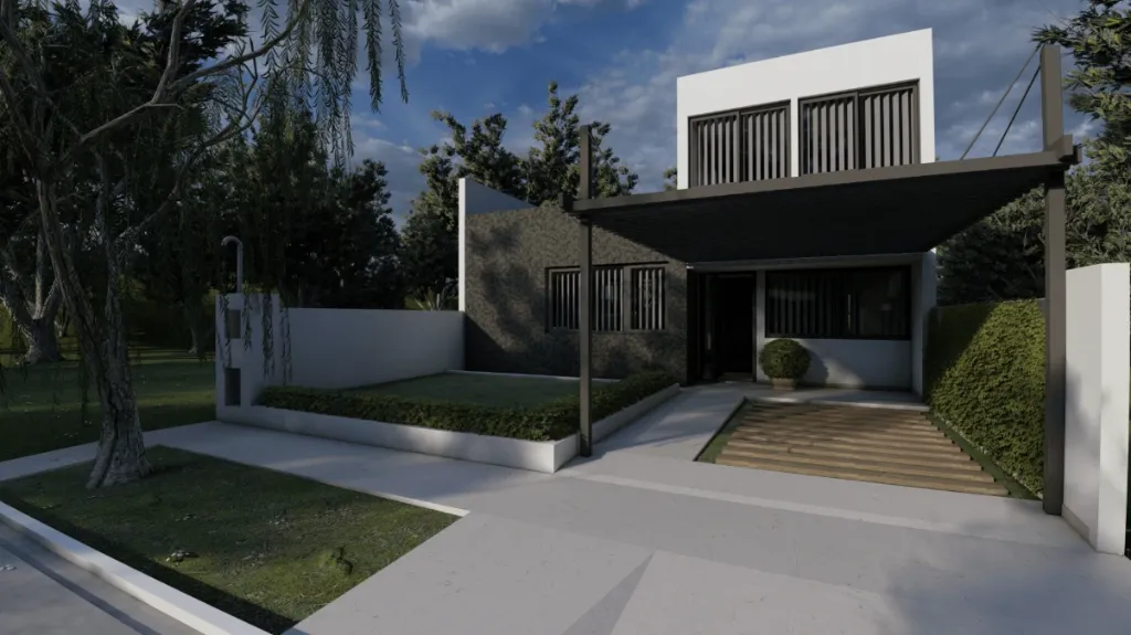 Planos Casa LOS CALICANTOS Procrear | 113m2 | Lote 10m