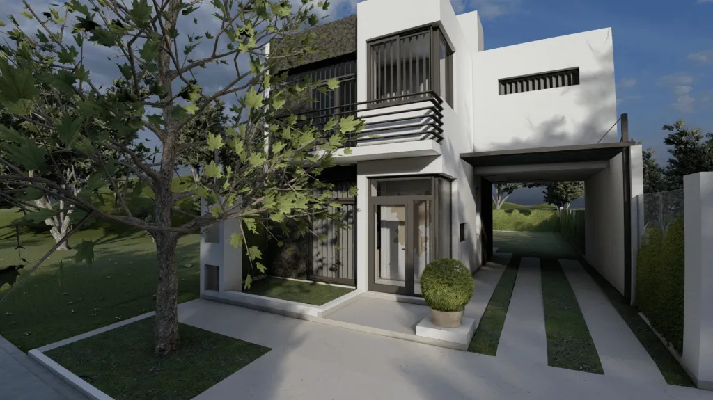 Planos Casa VIRARÓ Procrear | 88m2 | Lote 8.66m
