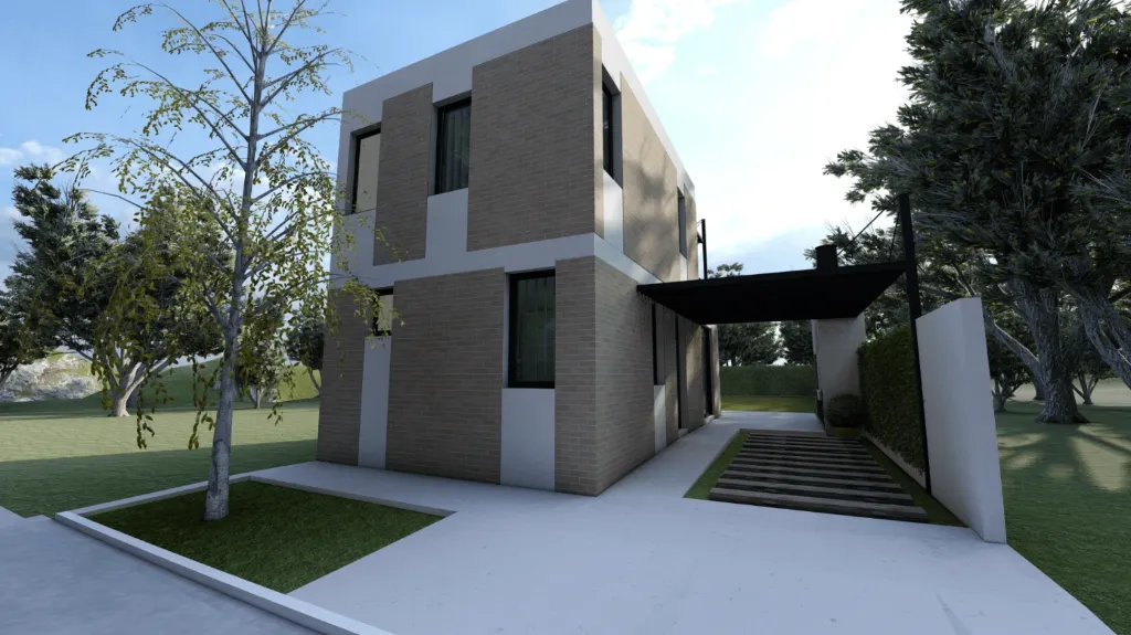 Planos Casa AZUCENA Procrear | 79m2 | Lote 8.66m