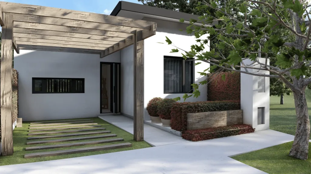 Planos Casa COMPAÑERA Procrear | 36m2 | Lote 8m