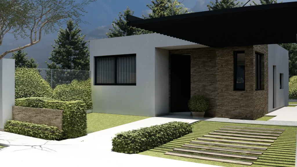 Planos Casa ALFONSINA Procrear | 58m2 | Lote 10m