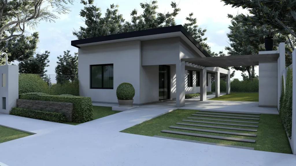 Planos Casa CRIOLLA Procrear | 99m2 | Lote 10m